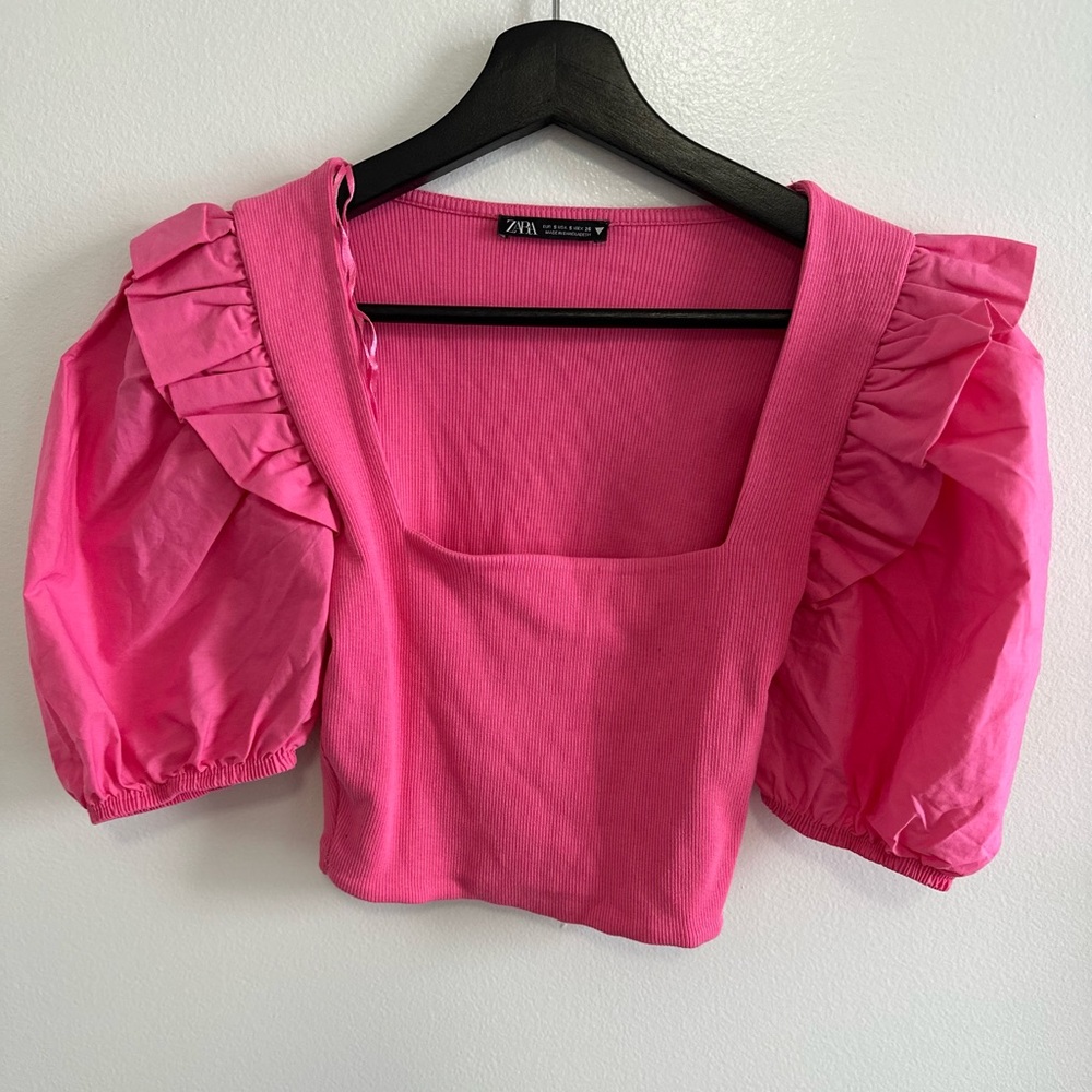 Zara cropped top